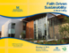 Brochure cover for sustainability conference at Madonna University