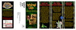 Brochure design for Rainforest Cafe restaurant